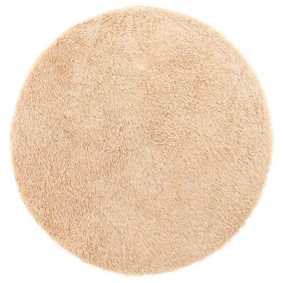 Vidaxx tapis à poils longs navarra 200x200 cm polyester beige