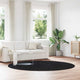 Vidaxx tapis à poils longs navarra 240x240 cm polyester noir
