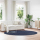 Vidaxx tapis à poils longs navarra 240x240 cm polyester bleu marine