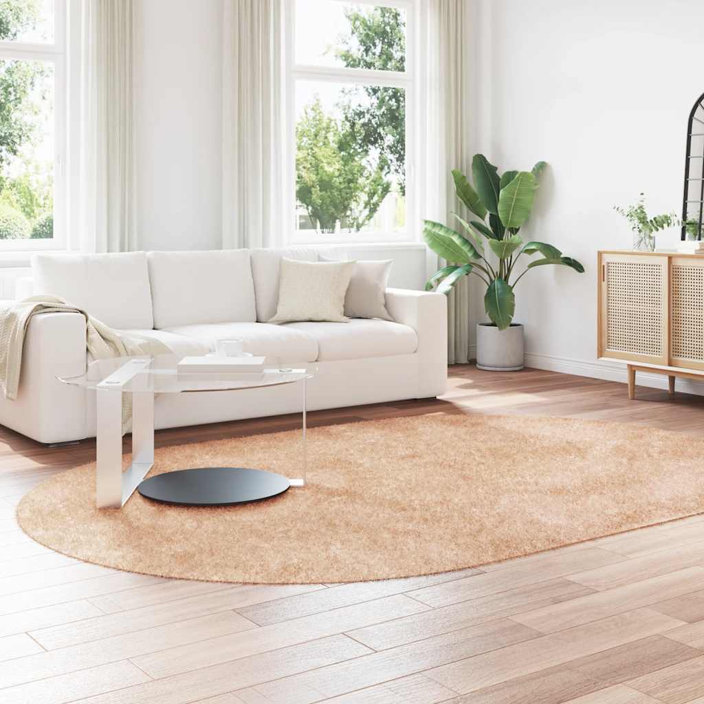 Vidaxx tapis à poils longs navarra 300x200 cm polyester beige