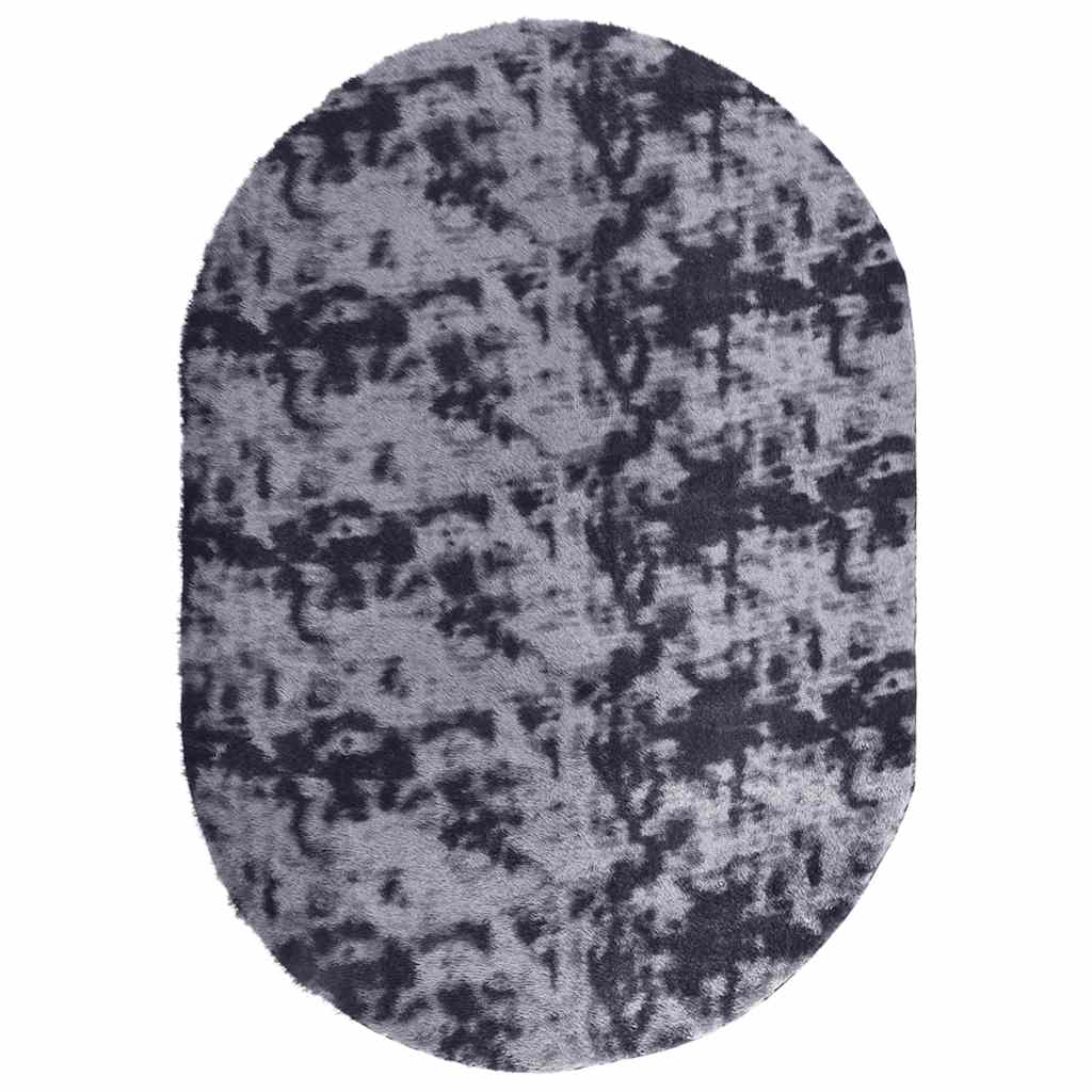 Vidaxx tapis à poils longs navarra 300x200 cm polyester gris foncé