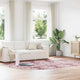 Vidaxx tapis à poils longs navarra 300x200 cm polyester rose poudré