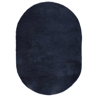 Vidaxx tapis à poils longs navarra 300x200 cm polyester bleu marine