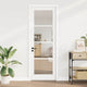 Vidaxx porte intérieure orkdal blanc apprêté 78 x 232 cm