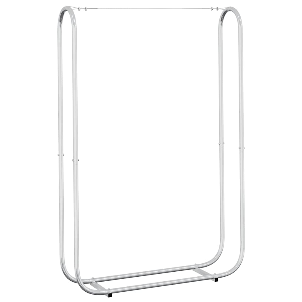 Fidaxl Foyer 100x25x150 cm en acier galvanisé