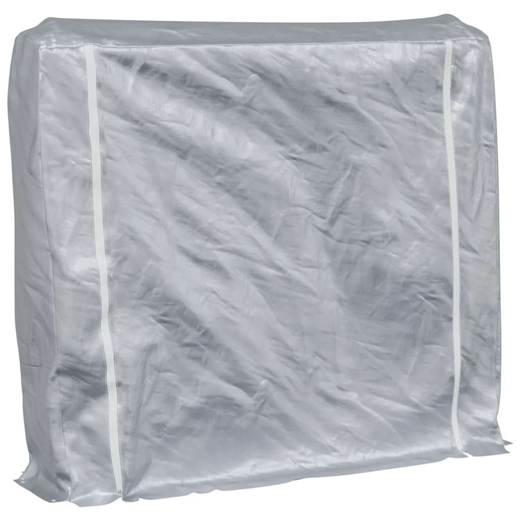 Cheminée Vidaxl avec couvercle de pluie 150x25x150 cm en acier galvanisé