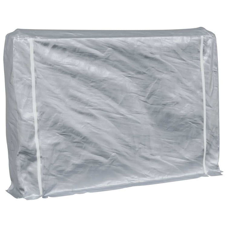 Cheminée vidaxl avec couvercle de pluie 200x25x150 cm en acier galvanisé