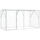 Vidaxl cage à oiseaux anthracite 208 x 102 x 108 cm acier galvanisé