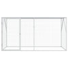 Vidaxl cage à oiseaux anthracite 208 x 102 x 108 cm acier galvanisé