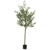 Vidaxx olivier artificiel 700 feuilles 180 cm vert