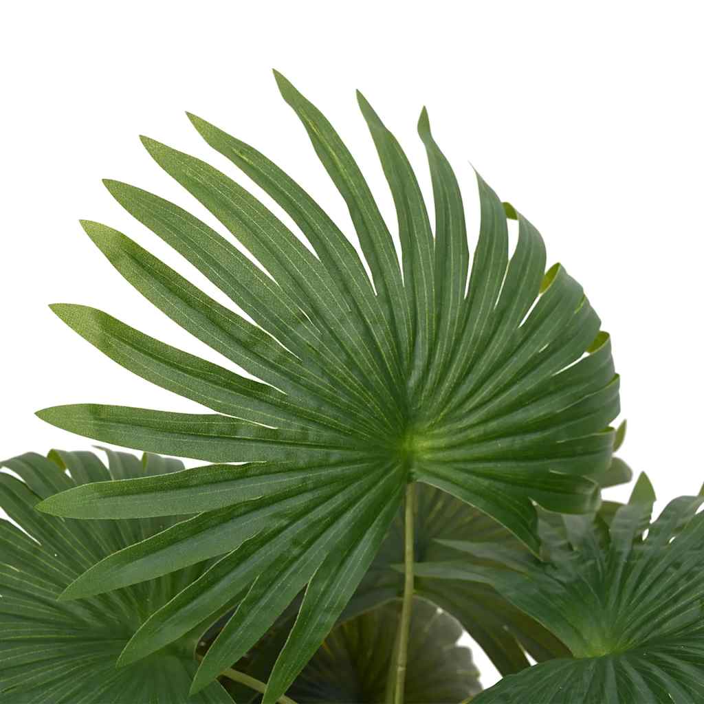 Vidaxl palmier artificiel 9 feuilles 65 cm vert