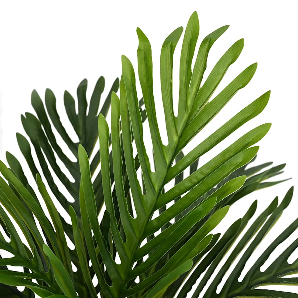 Vidaxl palmier artificiel 9 feuilles 70 cm vert