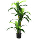 VidaXL arbre artificiel dracaena 36 feuilles 120 cm vert