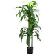 VidaXL arbre artificiel dracaena 36 feuilles 180 cm vert