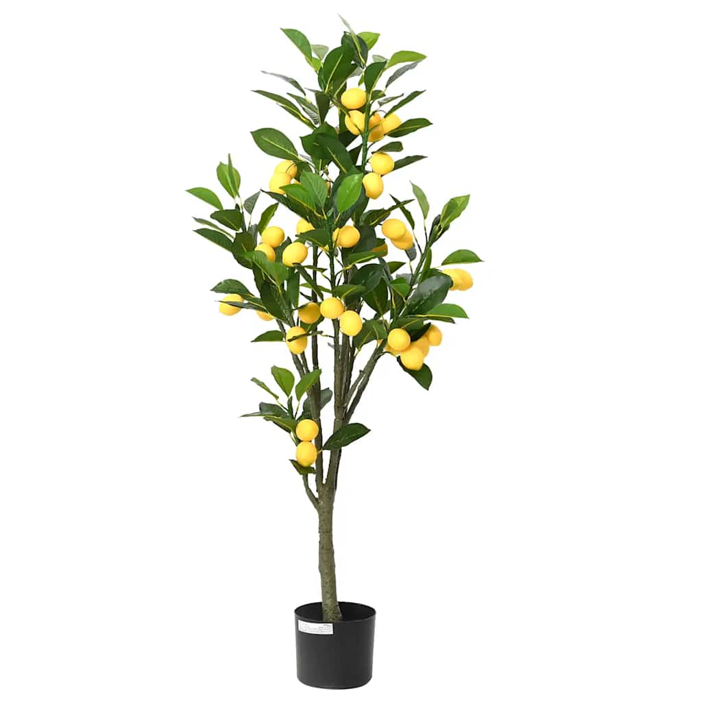 Vidaxx citronnier artificiel 136 feuilles 120 cm vert