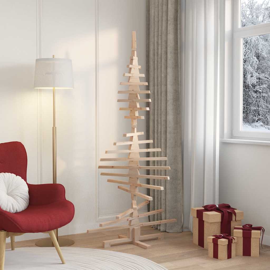 Vidaxx Décoration de Noël Sapin de Noël 180 cm en bois de pin massif