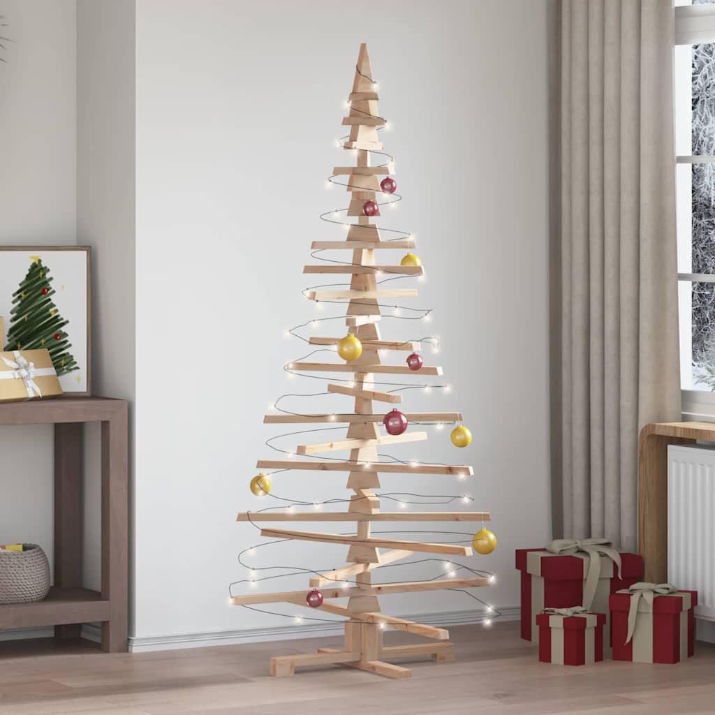 Vidaxx Décoration de Noël Sapin de Noël 180 cm en bois de pin massif