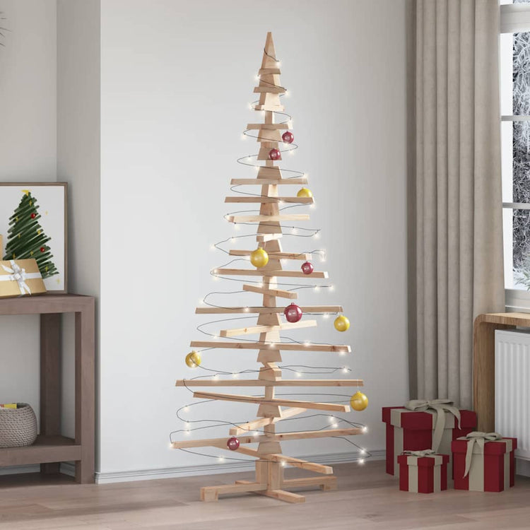 Vidaxx Décoration de Noël Sapin de Noël 180 cm en bois de pin massif