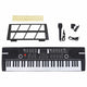Vidaxl 61 Keys Piano Electric Clavier avec standard musical