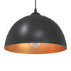 Vidaxl lampes suspendues 2 pcs réglable en hauteur e27 30 cm métal noir