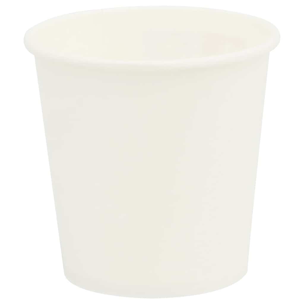 Vidaxl Paper Coffee tasses 1000 St 4oz 100 ml blanc