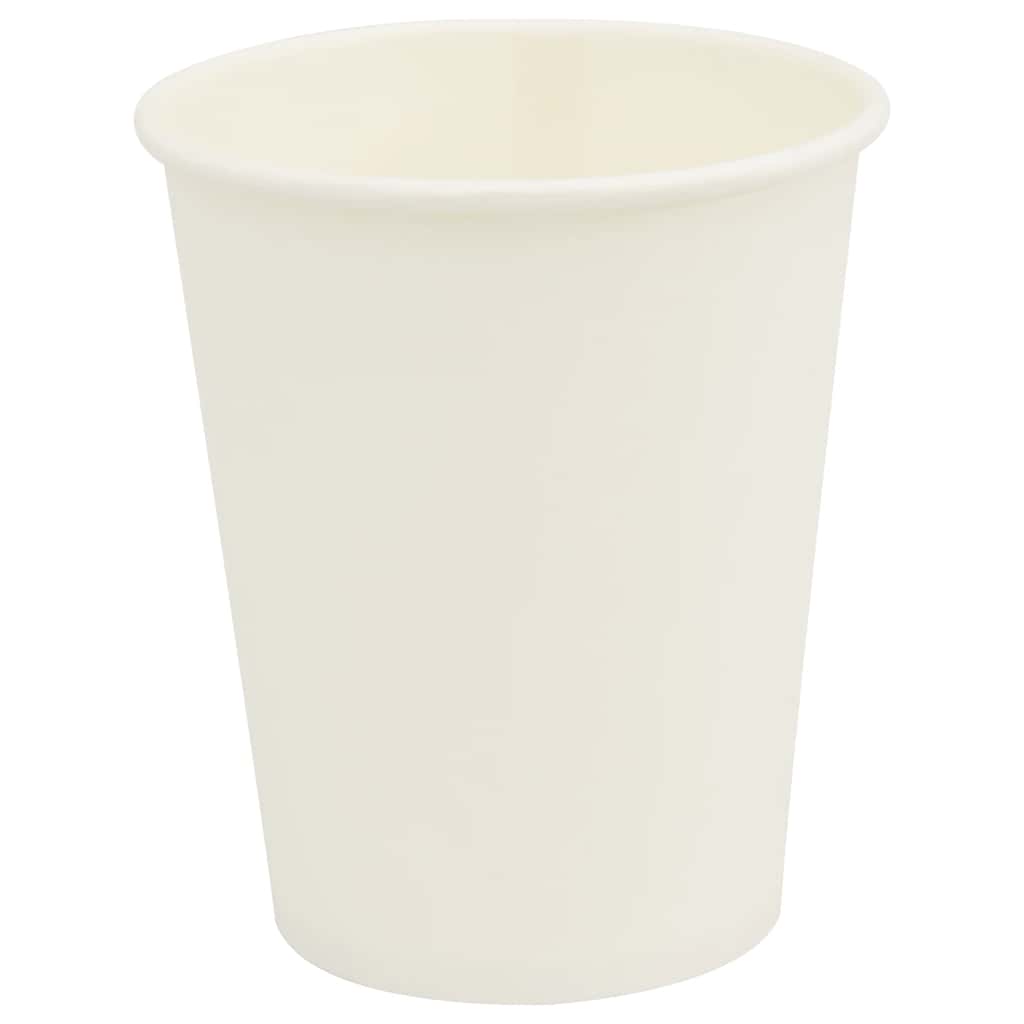 Vidaxl Paper Coffee tasses 1000 pcs 8oz 200 ml blancs