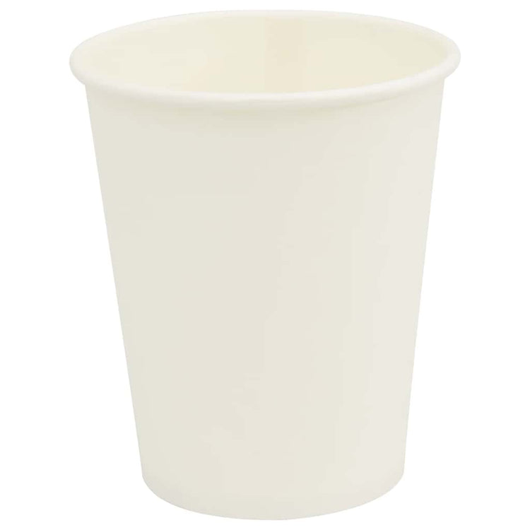 Vidaxl Paper Coffee tasses 1000 pcs 8oz 200 ml blancs