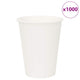 Vidaxl Paper Coffee tasses 1000 pcs 12 oz 300 ml blancs