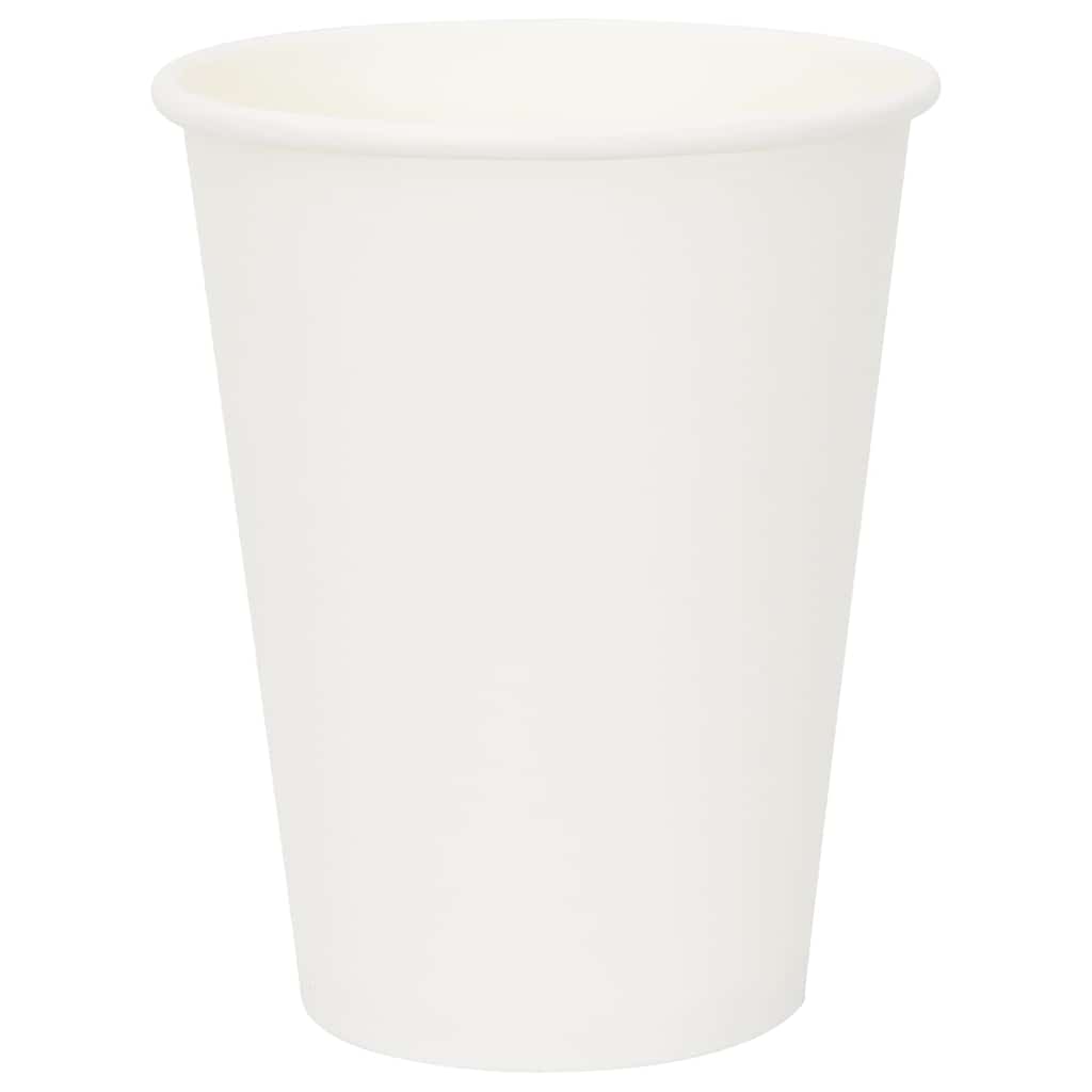 Vidaxl Paper Coffee tasses 1000 pcs 12 oz 300 ml blancs