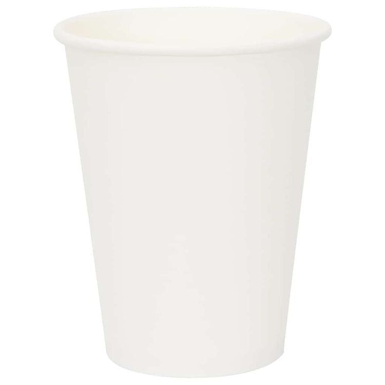 Vidaxl Paper Coffee tasses 1000 pcs 12 oz 300 ml blancs
