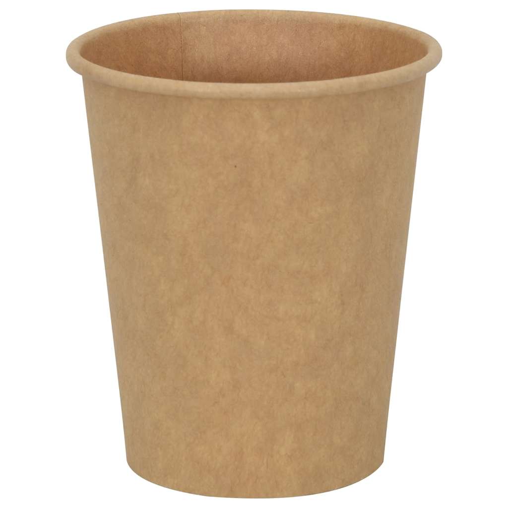 Vidaxl Paper Coffee tasses 1000 pcs 8oz 200 ml brun