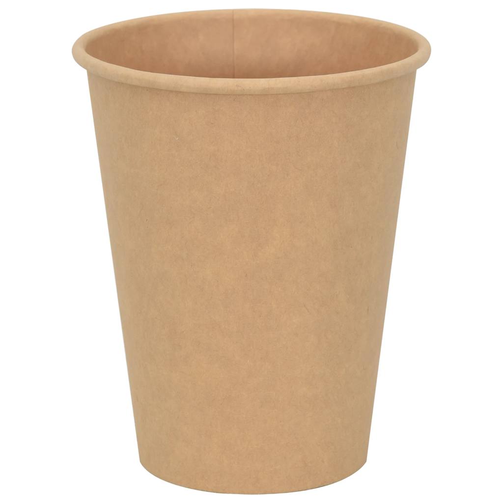 Vidaxl Paper Coffee tasses 1000 pcs 12 oz 300 ml Brown