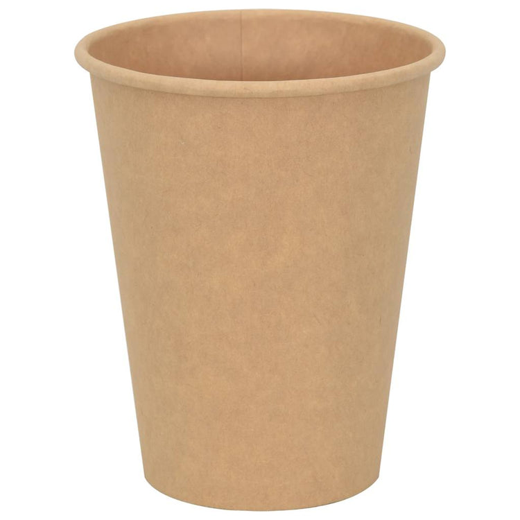 Vidaxl Paper Coffee tasses 1000 pcs 12 oz 300 ml Brown