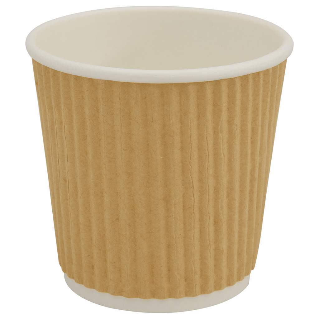 Vidaxl Paper Coffee tasses 1000 pcoz 100 ml brun