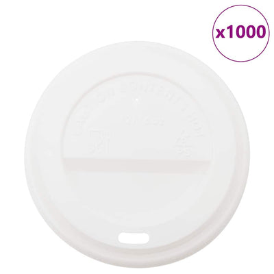 Vidaxl Paper Coffee Tup Lods Ø90mm 12 oz et 16 oz 1000st Plastic