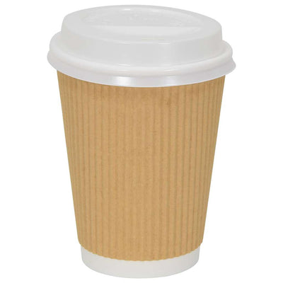 Vidaxl Paper Coffee Tup Lods Ø90mm 12 oz et 16 oz 1000st Plastic