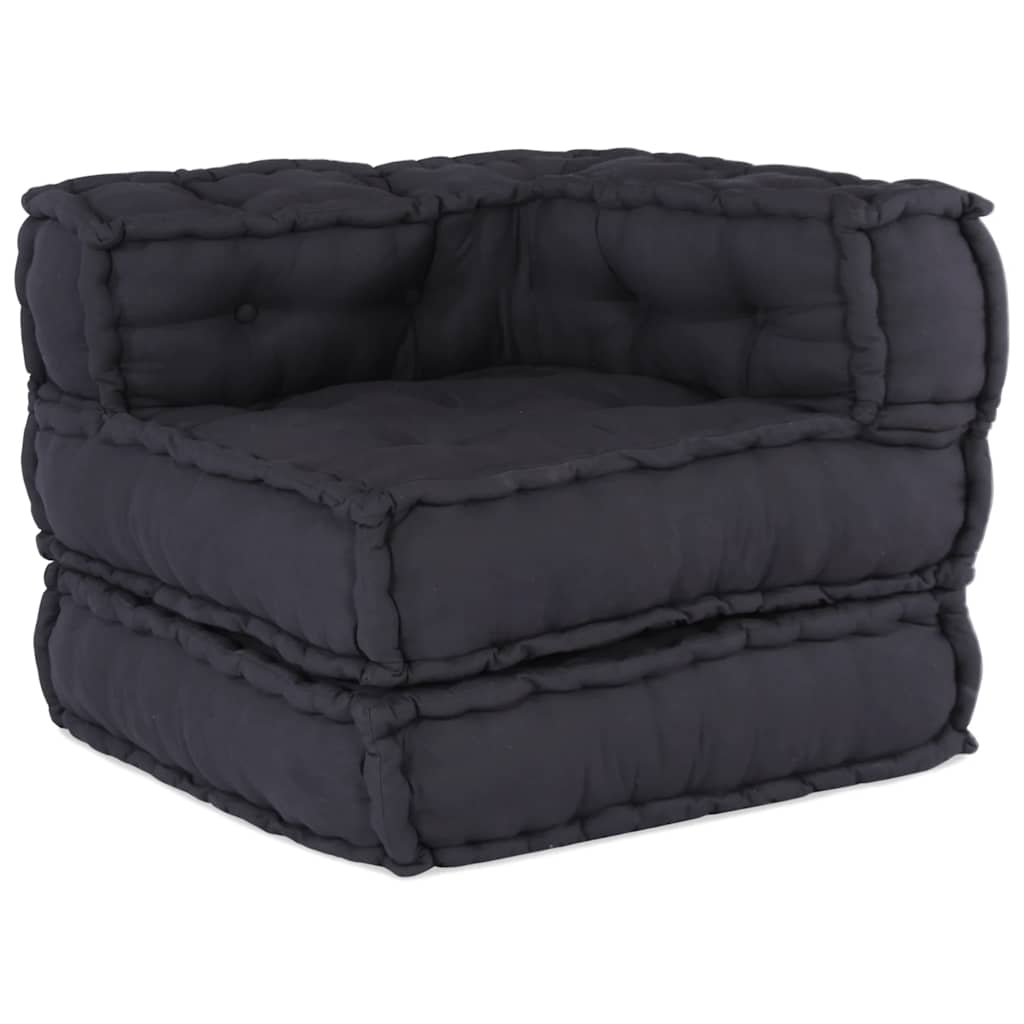 Canapé modulable Vidaxx 70x70x54 tissu anthracite
