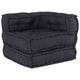 Canapé modulable Vidaxx 70x70x54 tissu anthracite