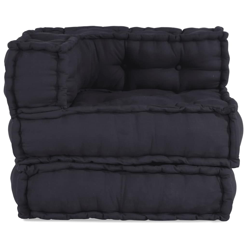 Canapé modulable Vidaxx 70x70x54 tissu anthracite