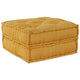 VidaXL canapé modulable 70x70x36 tissu jaune