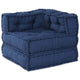 Vidaxx canapé d'angle modulable indigo 70 x 70 x 56 cm tissu