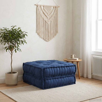 Canapé modulable Vidaxx indigo 70 x 70 x 36 cm tissu
