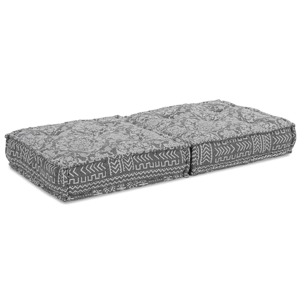 Canapé modulable Vidaxl gris clair 70 x 70 x 36 cm tissu