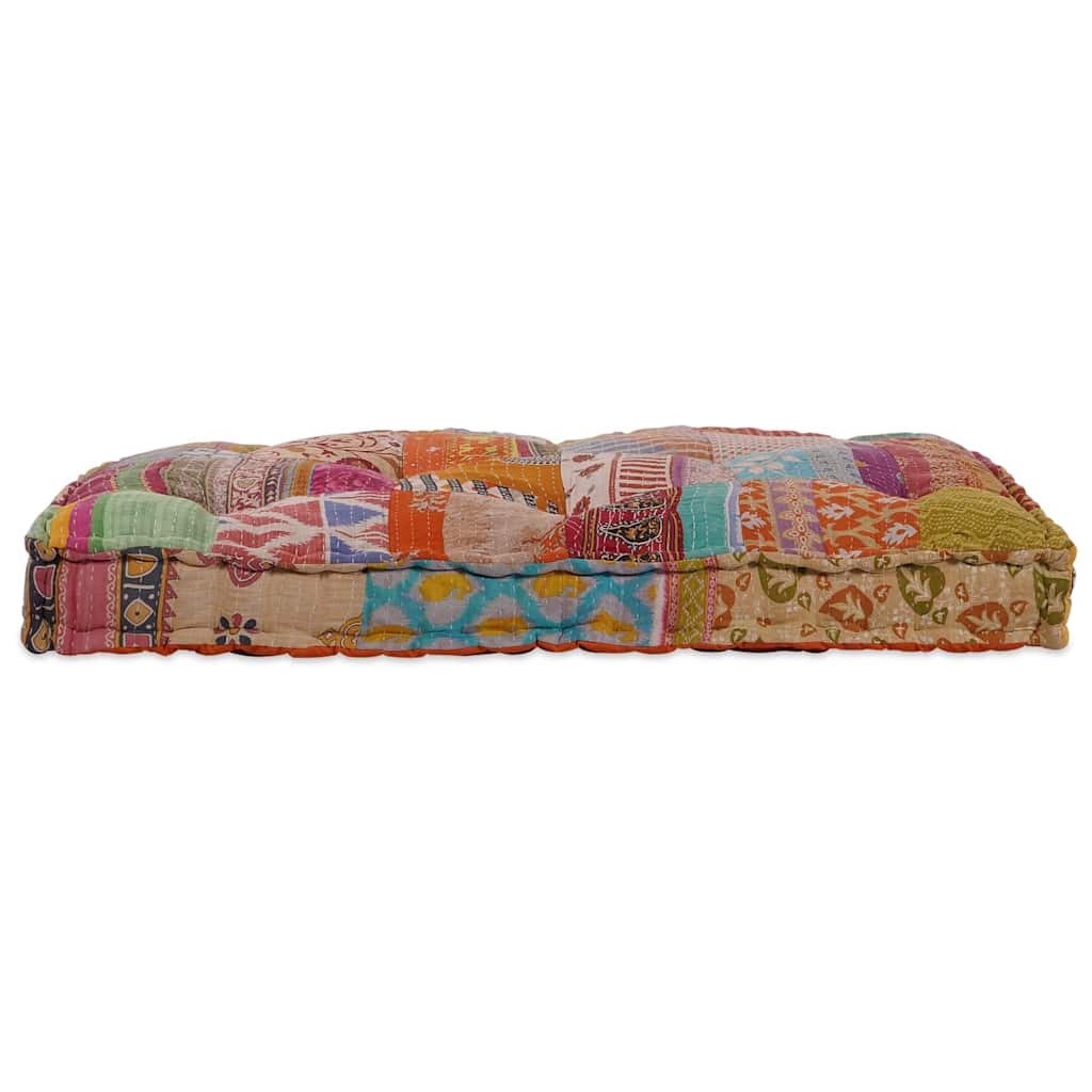 Vidaxx canapé modulable multicolore 120 x 80 x 12 cm tissu