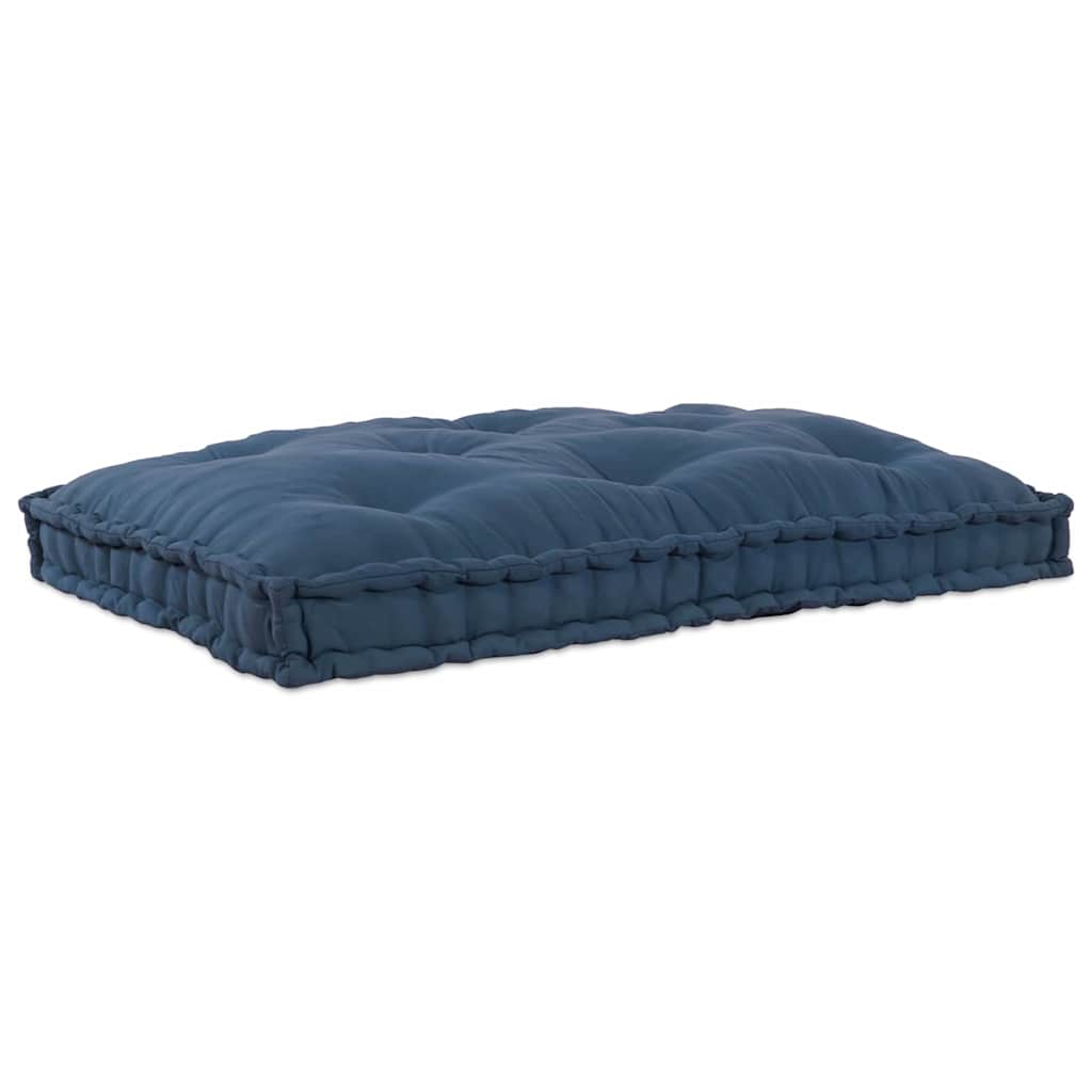 Canapé modulable Vidaxx indigo 120 x 80 x 12 cm tissu