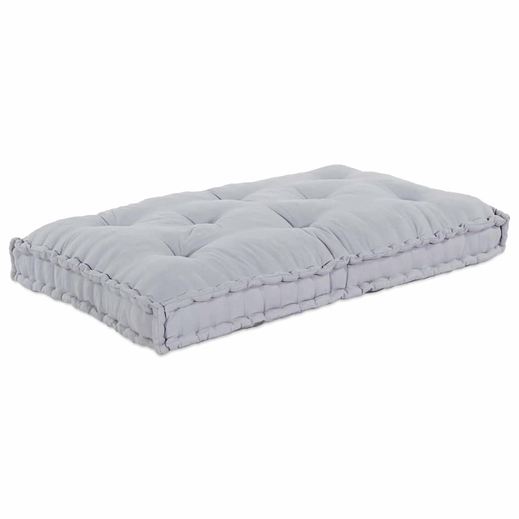 Vidaxx canapé modulable gris 120 x 80 x 12 cm tissu