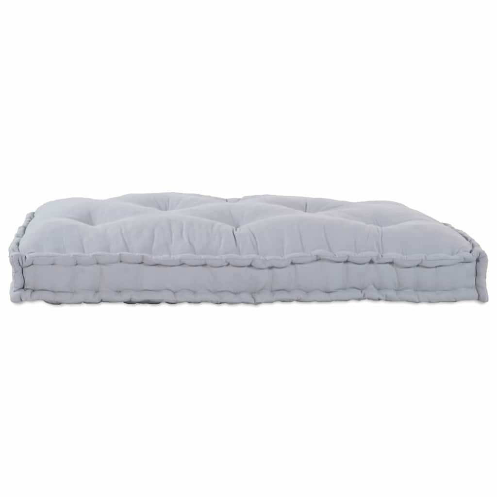 Vidaxx canapé modulable gris 120 x 80 x 12 cm tissu