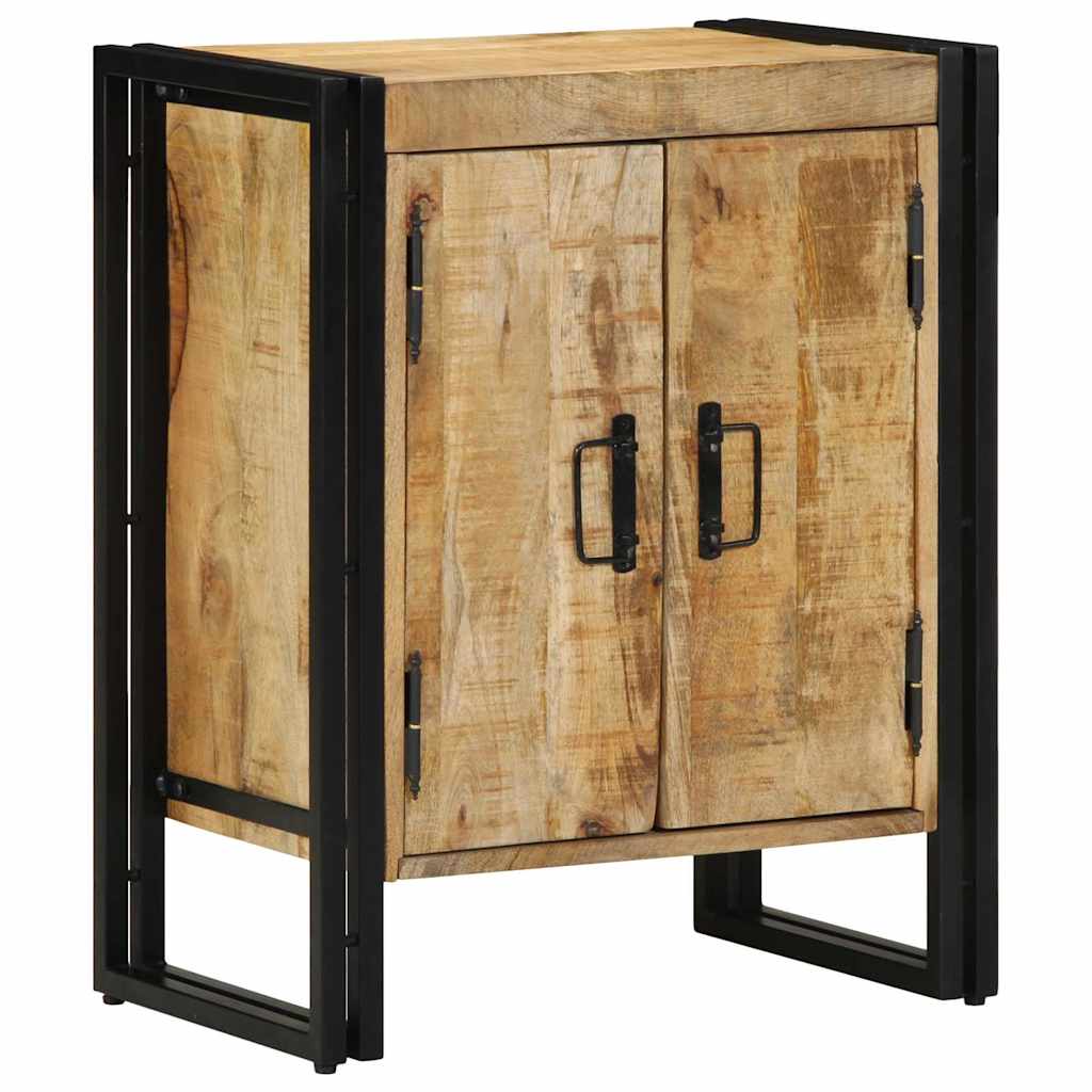 Vidaxx meuble à chaussures avec étagère marron 56 x 35 x 70 cm bois de manguier massif