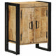 Vidaxx meuble à chaussures avec étagère marron 56 x 35 x 70 cm bois de manguier massif