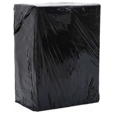 VidaXL film étirable 2 pcs 20 μm 50 cm x 150 m noir